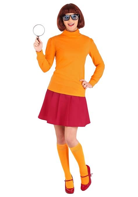 99 Free shipping velma costume adult 30. . Scooby doo velma costume